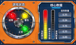超级马戏团游戏状态指示器与核心数据仪表盘侧边栏插图
