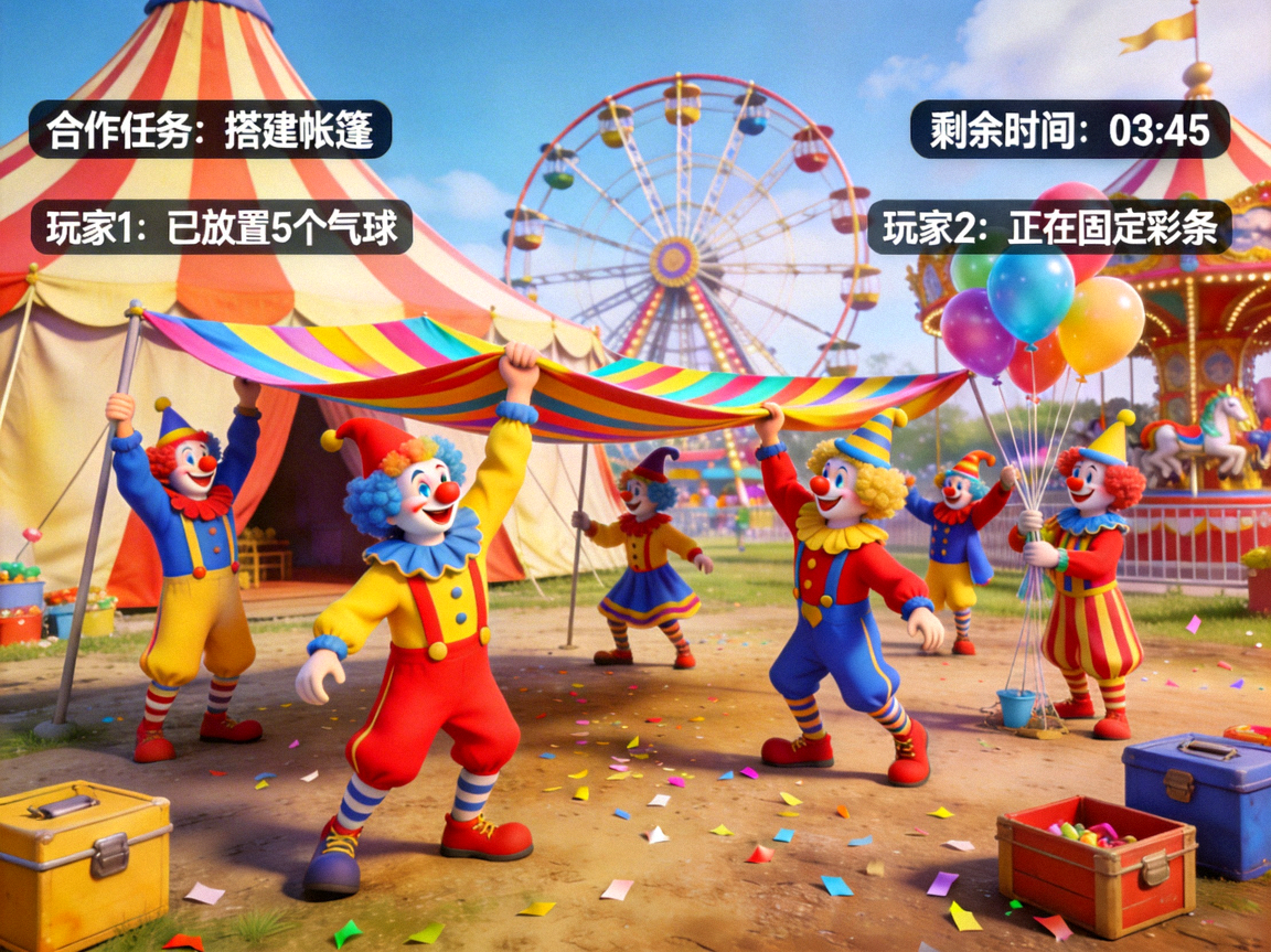 多人合作模式玩法与配合技巧示意图